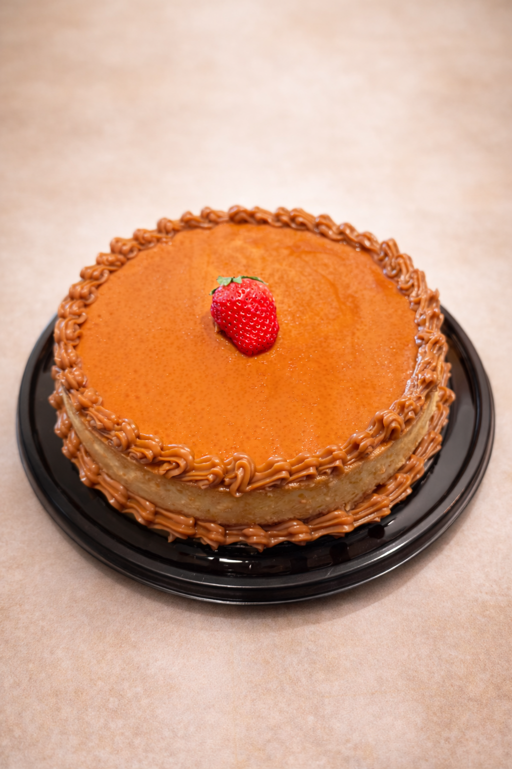 8' Caramel Flan